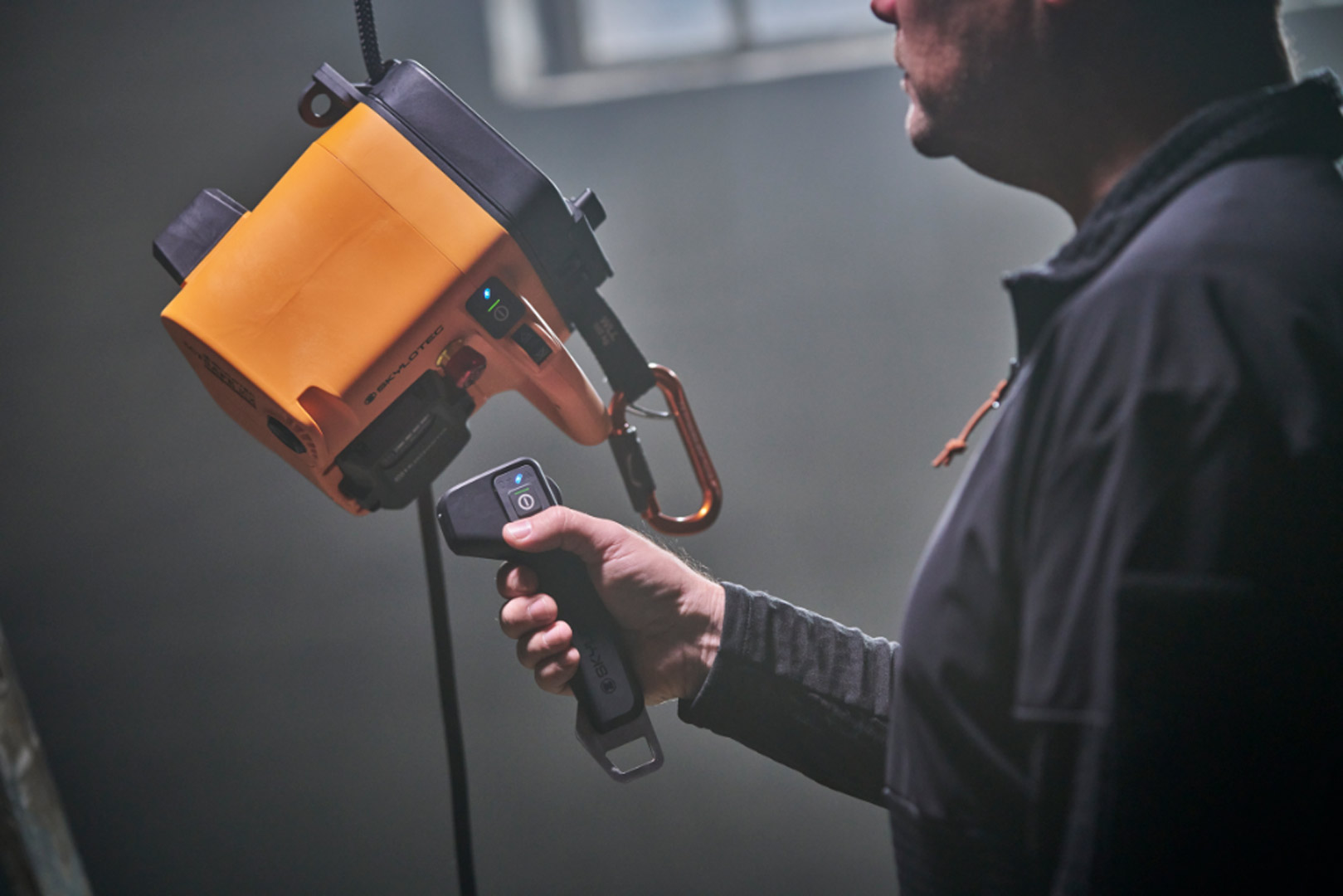 Skylotec ACTSAFE ICX, akkukäyttöinen köysimopo / köysinostin 185 kg